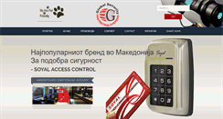 Desktop Screenshot of globalsecurity.com.mk
