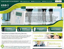 Tablet Screenshot of globalsecurity.ie